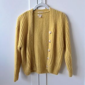 Yellow Cardigan